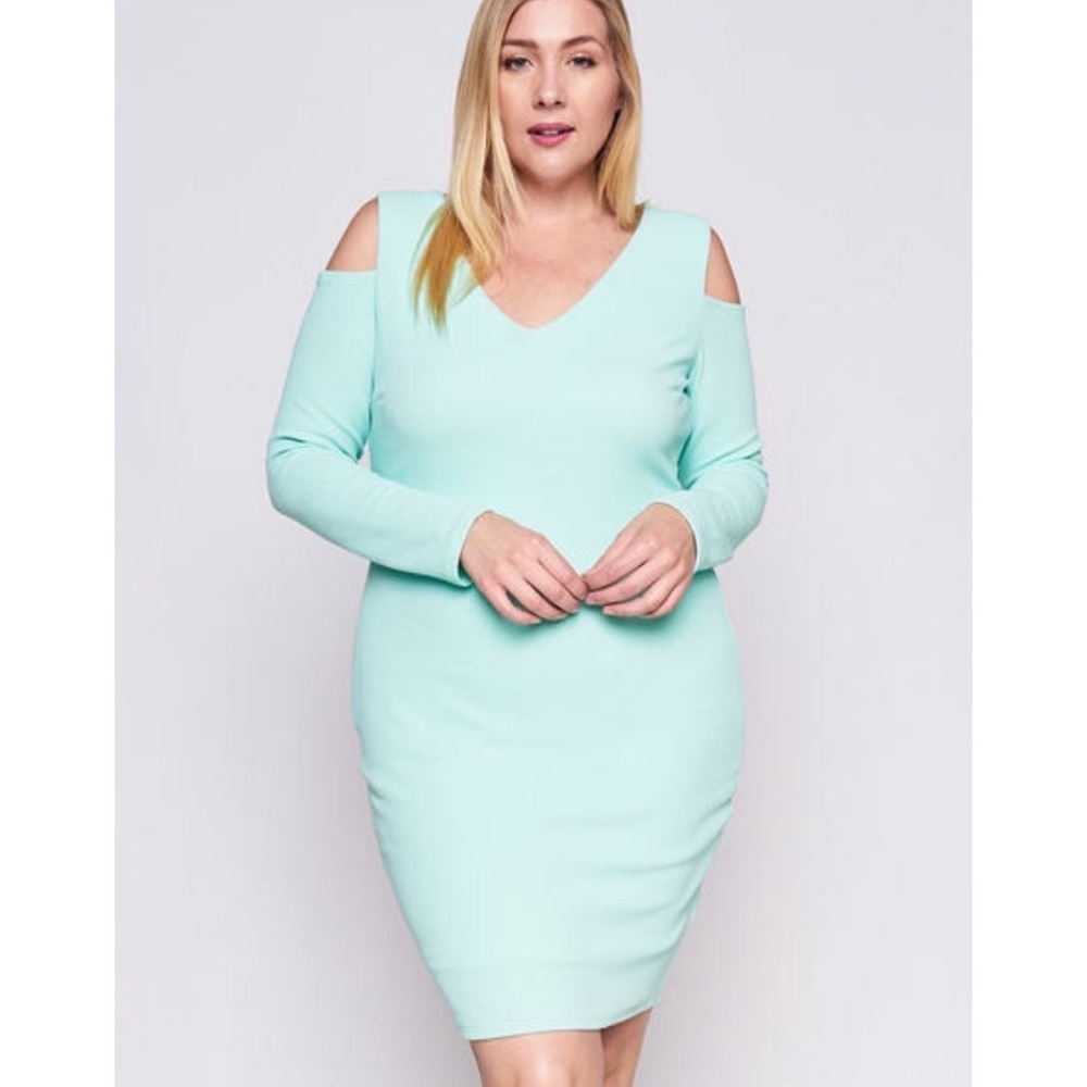 Mint Green Bodycon Dress